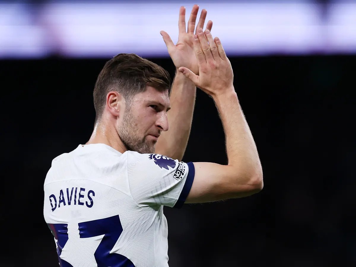 TheSpursExpress's tweet photo. Hasn't put a foot wrong since coming into the XI as a makeshift CB, and his passing was excellent yet again today.

This is a Ben Davies appreciation tweet 🏴󠁧󠁢󠁷󠁬󠁳󠁿🤍 https://t.co/gu2PwdFksG