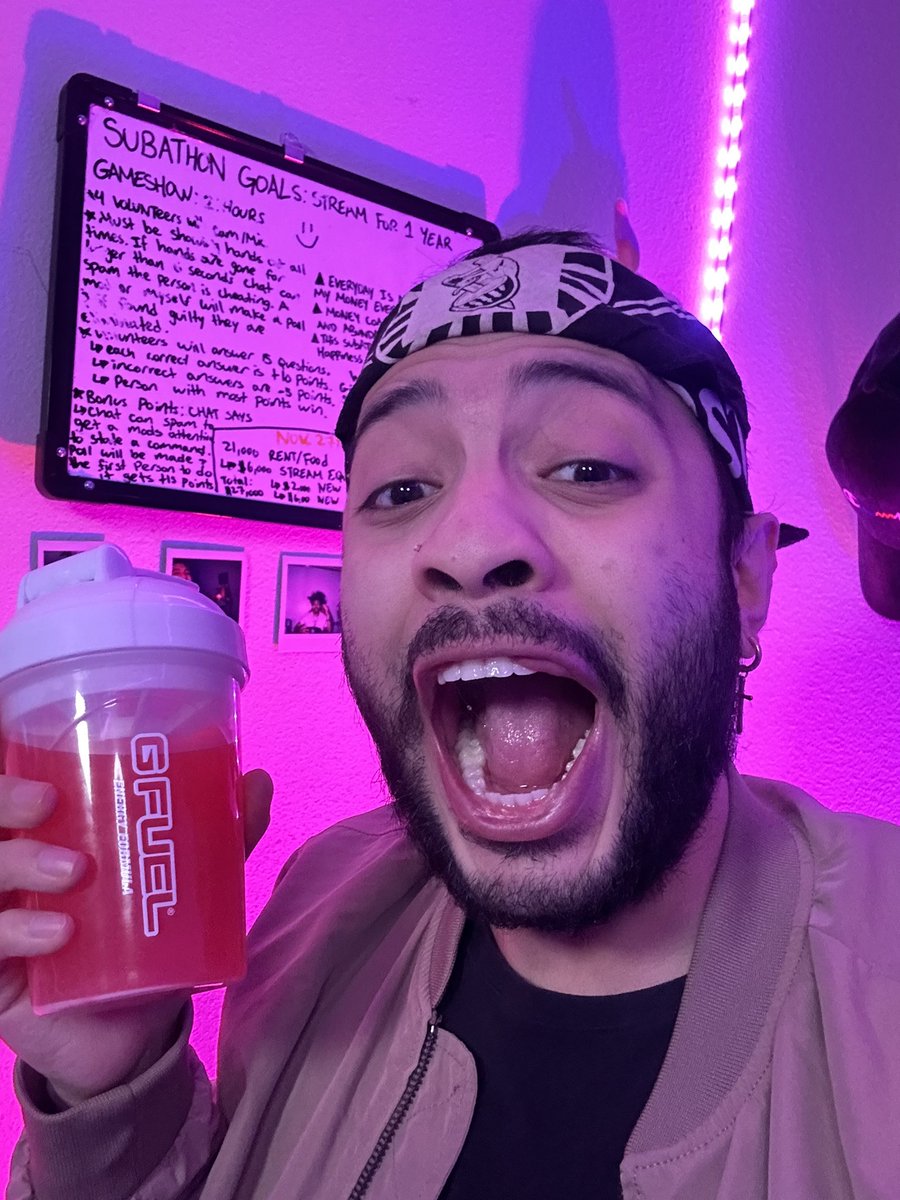 ElvynCalderon's tweet photo. IT’S OFFICIAL, I’M NOW A PARTNER WITH @GFuelEnergy ✨ I’M BEYOND HAPPY FOR THIS OPPORTUNITY. WORDS CAN’T DESCRIBE HOW PROUD I AM OF MYSELF😭 IF YOU ENJOY A BOOST OF ENERGY AND WANT 20% OFF YOUR NEXT PURCHASE USE CODE: ELVYN https://t.co/QfrEQGmkjD