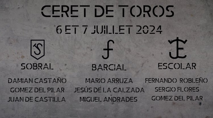 ADAC Céret de toros tweet media