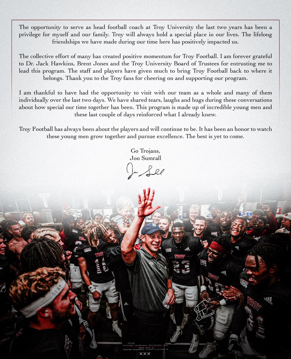 CoachJonSumrall's tweet photo. https://t.co/J4uDRryxgD
