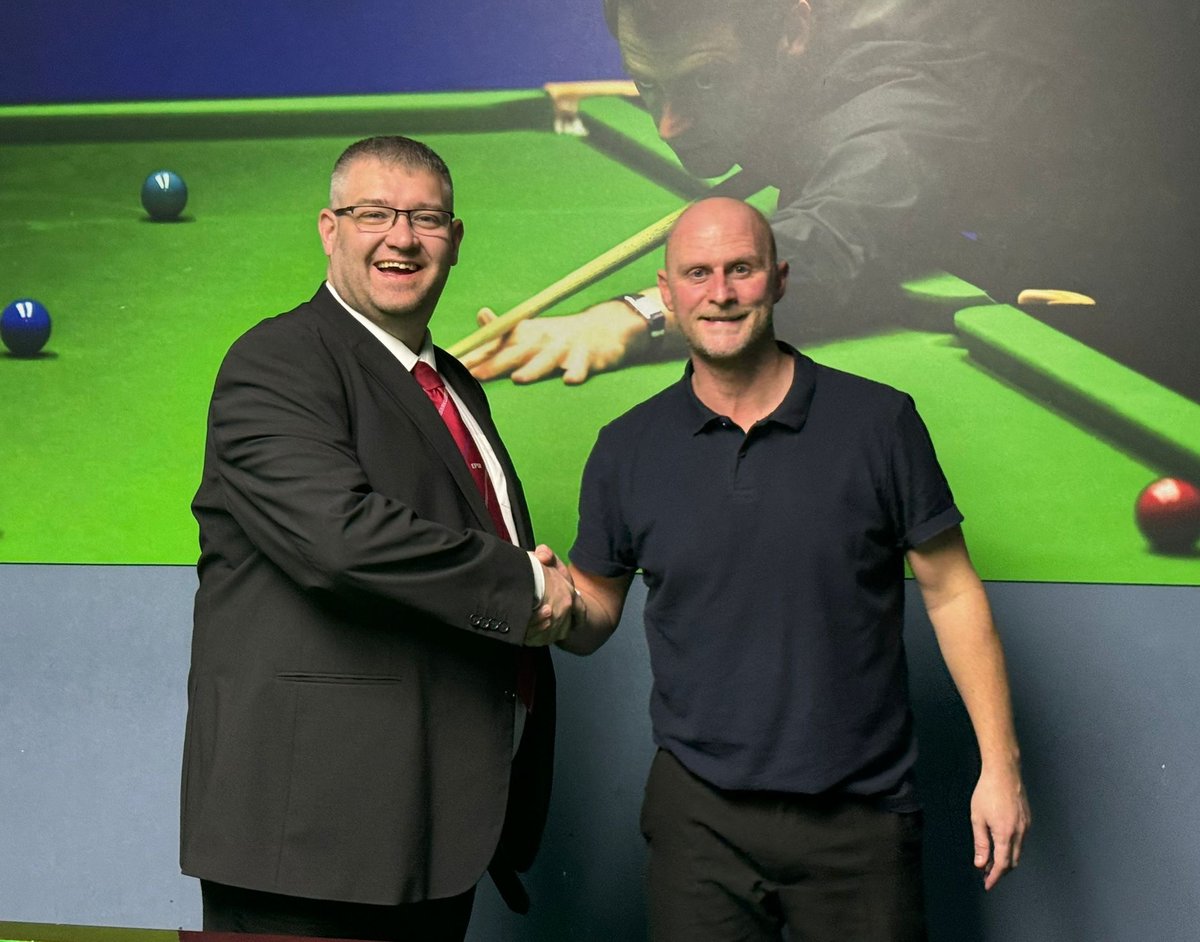 🏆 CHAMPION | Craig Steadman has won the 2023/24 English Seniors Snooker Tour Event Four title after a 4-1 victory against Stuart Watson in the final at the Elite Snooker Club in Preston.

Congratulations, Craig! 👏

(Report to come soon)

#EnglishSnooker #SeniorsSnooker