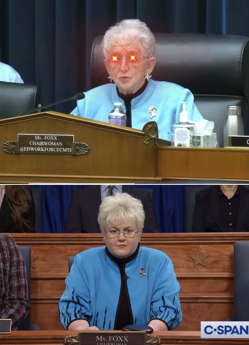 Virginia Foxx tweet media