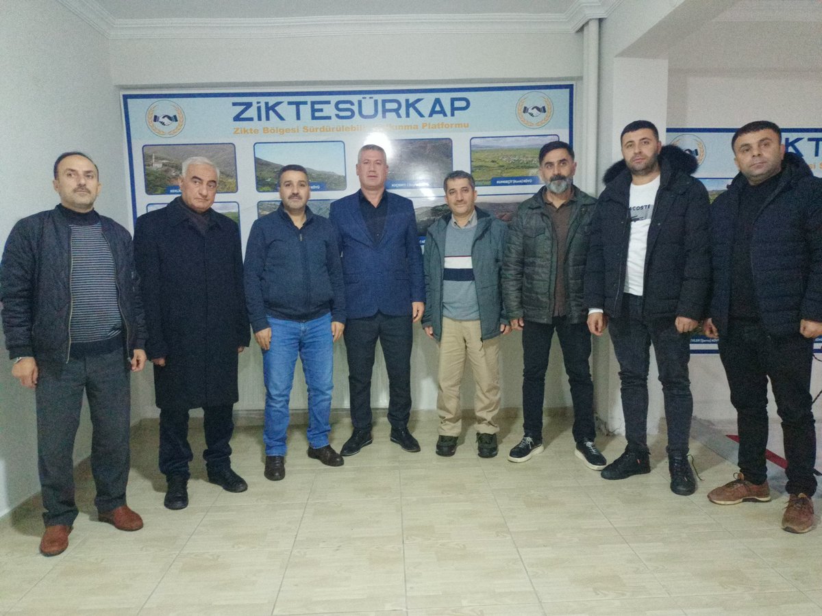AK Parti İl Genel Meclis Üyesi Aday Adayı Sayın Naim Tan, Zikte SÜRKAP yönetim kurulunu ziyaret etti. 
Ziyareti için Sayın Naim Tan'a teşekkür ederiz.