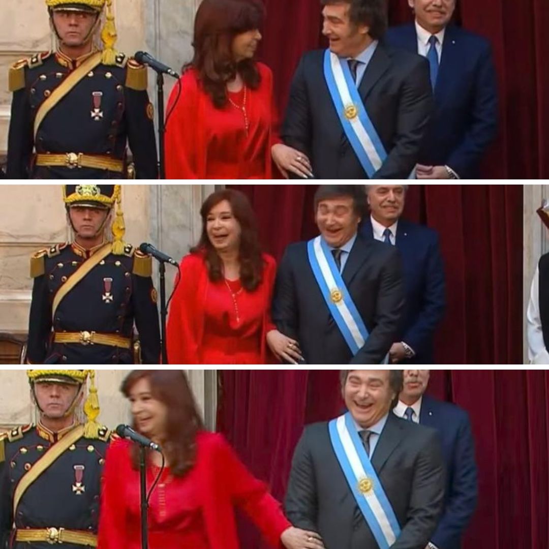 puntoabc's tweet photo. Los gorilas,  esperaban ver una Cristina con bronca y  resentida .
Pero Cristina estaba cálida  , simpática y contenta .
Ella fue 2 veces presidenta, vicepresidenta, diputada, senadora , primera dama . Es inteligente,  tiene una familia hermosa . 
Odian que sea exitosa y feliz https://t.co/kLSFTSwF9m