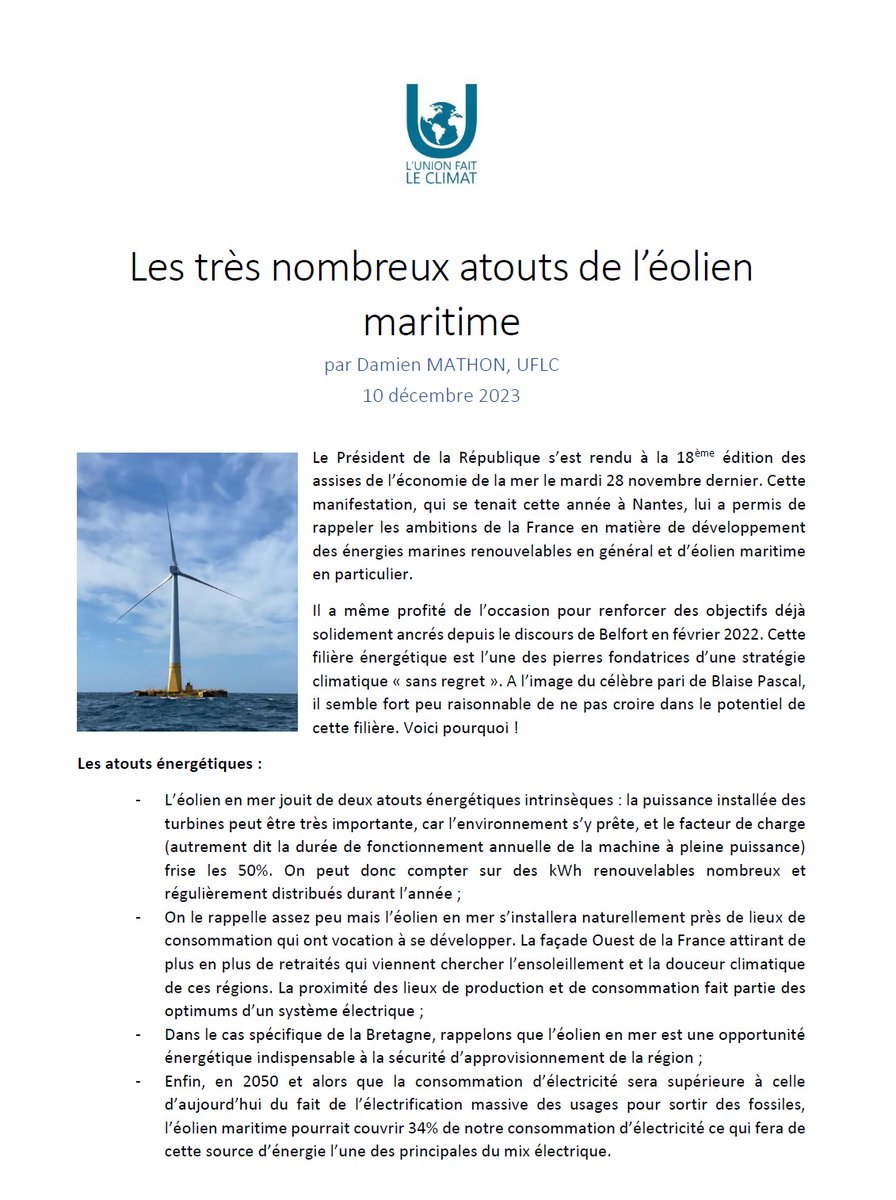 L'Union Fait Le Climat tweet media