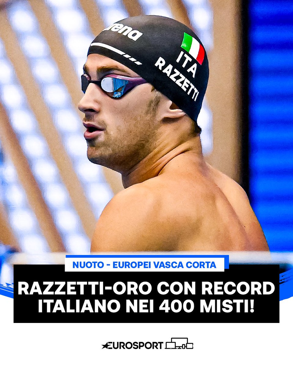 Straordinario Alberto #Razzetti 🏆👏 Medaglia d’oro e un nuovo primato italiano nei 400 misti per il nuotatore ligure. Bravissimo🇮🇹 

#orgoglioliguria #LENOtopeni2023