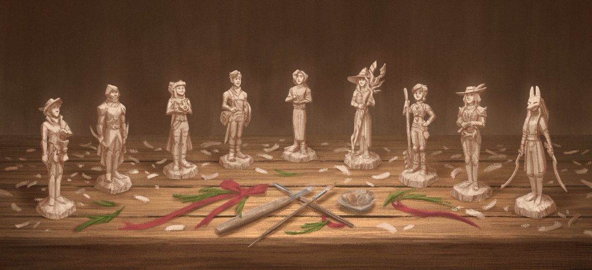 Festive wood carvings ft. - <a href="/TaffingSpy/">Spy 🌟 Illustrator</a> <a href="/Mavrick882/">Mavrick882</a> <a href="/RsElej/">Elej 🇹🇳🇸🇪</a> <a href="/sirokalart/">Siroquois</a> <a href="/veracsfail/">meteor - i love verac</a> <a href="/SuizzyOwl/">Suizzy</a> <a href="/chunksofplum/">Chunksofplum Artist and Sea Monkey Vtuber 🌊🌈</a> <a href="/chaos_elemental/">✒️Probably Writing</a> <a href="/_Wisperer/">Wisp Freneskae • ENVTuber / VArtist • Pre Debut</a>