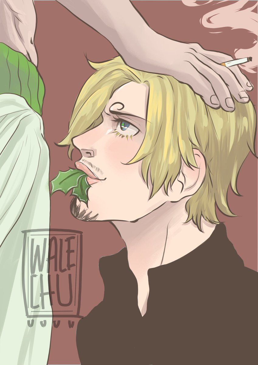 Walechu's tweet photo. 🥦💛💅 
#zosan #onepiece https://t.co/6vmvbxEo5M