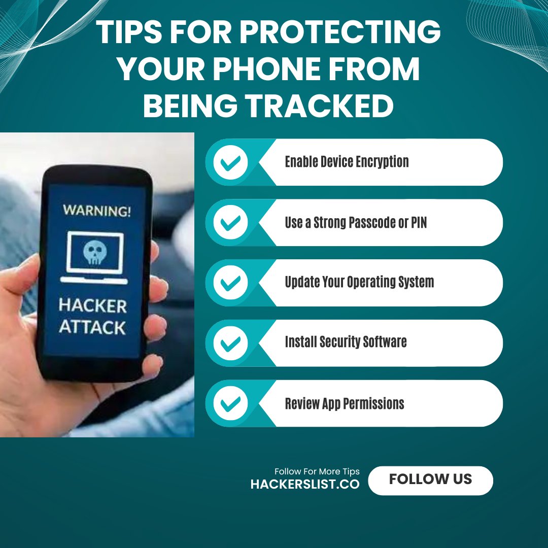 TinaMrtinez's tweet photo. Tips For Protecting Your Phone From Being Tracked-
➡️Install Security Software
➡️Cloud Backups 
➡️Enable Device Encryption
https://t.co/CKuwusuusu 

#hackerslist #hackerforhire #phonehacker #hackig #hackinstagramaccount #facebookhacker #CyberSecurity #twitter https://t.co/CiAUVhTkFd