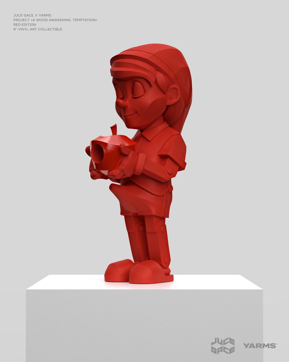 yarms_studio's tweet photo. As part of the collaboration @juce_gace x @yarms_studio we present 6” vinyl art collectible «A Wood Awakening. Temptation» (Red Edition)🔞 Limited edition of 15pcs worldwide
⠀
#yarms #yarmsstudio #danilyad #jucegace #authors #awoodawakening #temptation #elefunpopartandtoyshow https://t.co/TWzUleB0mR