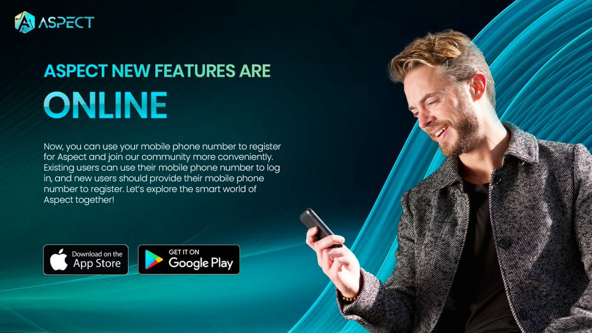 Aspect_AI's tweet photo. ❗️New Aspect features are live!❗️
#Aspect #Ai #Date
🤩It's now easier to join our community by registering for Aspect using your cell phone number. 
💥 Existing users can log in with their mobile number, and new users should provide their mobile number to register. https://t.co/p2yTkxEjqF