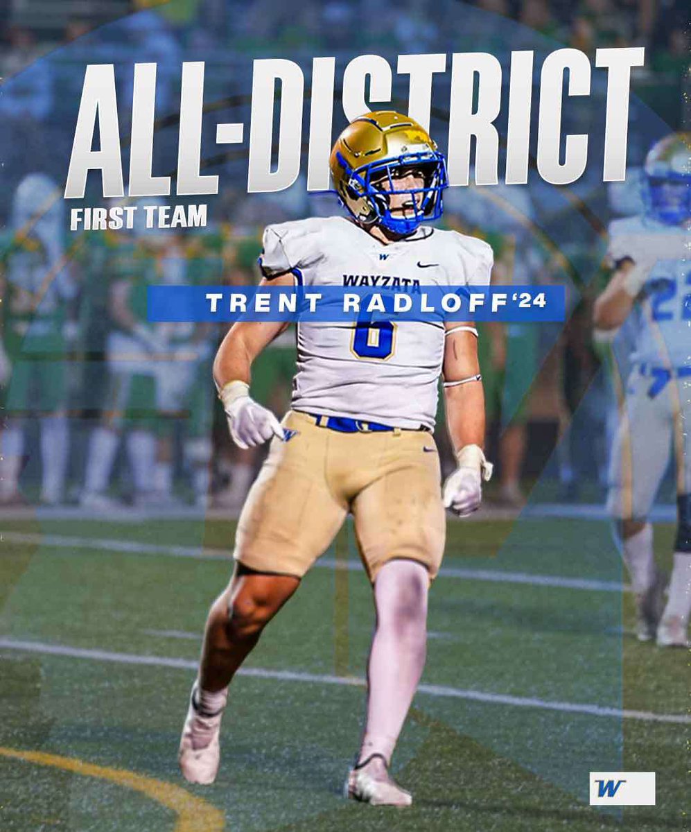 Trenton Radloff (@radlofftrenton) on Twitter photo Sr. Film! hudl.com/v/2LkPdQ
โขAll District 1st Team
โขAll Area 1st Team Defense
โขTeam Captain
โขLed Team in Tacklesย
Thank you <a href="/FootballWayzata/">Wayzata Football</a> HS career is a wrap, onto the next chapter! <a href="/DrakeBulldogsFB/">Drake Football</a> @DrakeCoachSmith <a href="/tstepsis/">Todd Stepsis</a> <a href="/Emoneyshow/">Eric Harrison</a> <a href="/CoachLBrown/">Lambert Brown</a> <a href="/Wheels_59/">Jeff Weiland</a> Sr. Film! hudl.com/v/2LkPdQ
โขAll District 1st Team
โขAll Area 1st Team Defense
โขTeam Captain
โขLed Team in Tacklesย
Thank you <a href="/FootballWayzata/">Wayzata Football</a> HS career is a wrap, onto the next chapter! <a href="/DrakeBulldogsFB/">Drake Football</a> @DrakeCoachSmith <a href="/tstepsis/">Todd Stepsis</a> <a href="/Emoneyshow/">Eric Harrison</a> <a href="/CoachLBrown/">Lambert Brown</a> <a href="/Wheels_59/">Jeff Weiland</a>