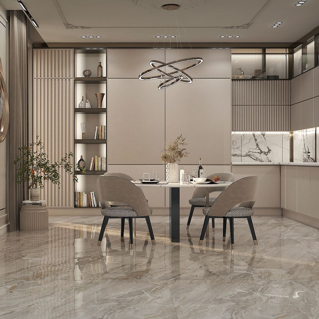 HomiloCompany's tweet image. 💢 Elegant Indulgence: A Classy Kitchen &amp;amp; Dining Dressed In Glamorous White 💢 
Savor the sophistication of a kitchen and dining space that radiates timeless elegance, with hints of luxury in a pristine monochrome glam.

#diningroomdecor #diningroomdesign #diningroomtable