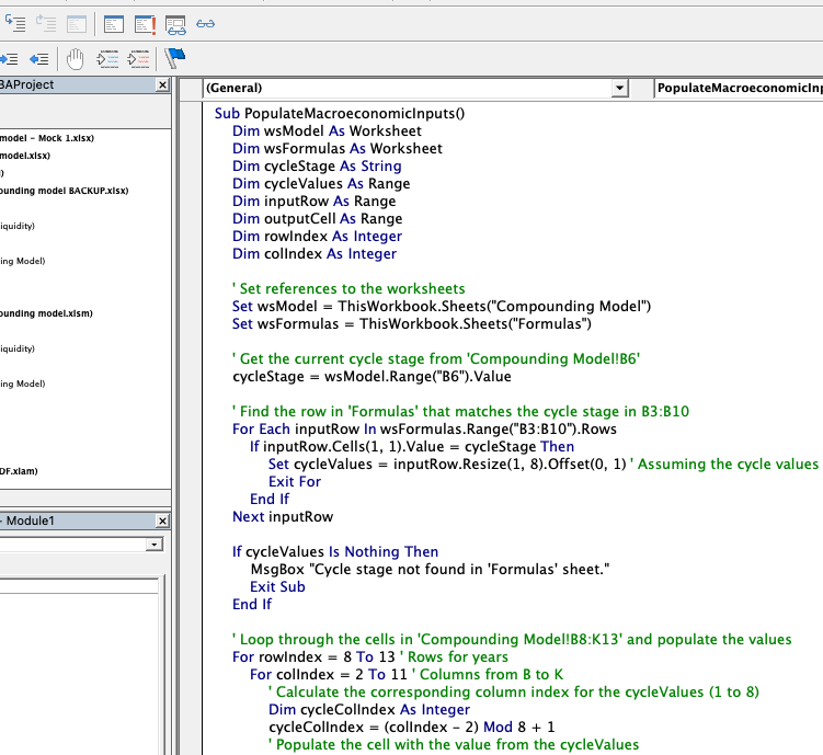 VBA taking me back to Y2K