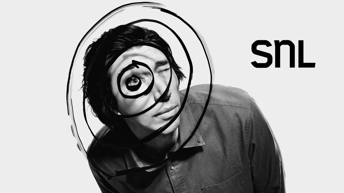 PopCrave's tweet image. Adam Driver looks handsome for SNL.