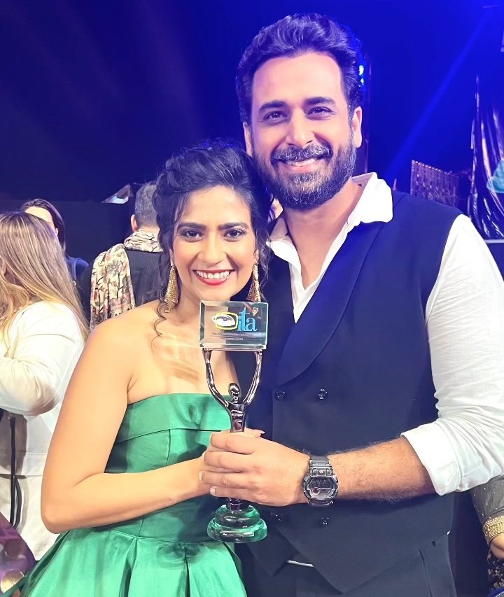 According to latest information #AditiDevSharma wins "BEST ACTOR JURY FEMALE" Award for #KathaAnkahee at #ITAAwards2023 #Ita2023

<a href="/GossipsTv/">GossipsTv(GTv)</a> <a href="/Aditidevsharma/">Aditi Sharma</a>