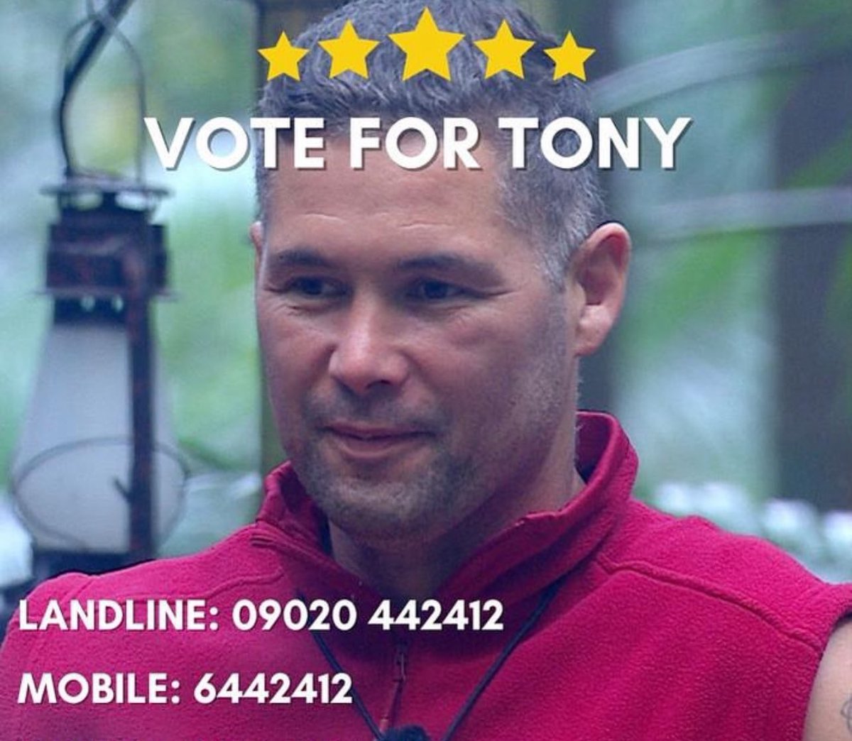 IFLTV's tweet photo. The Bomber @TonyBellew is in the final three to be crowned the king of the I’m A Celeb jungle tonight 👑 

You can vote for Tony as your winner by calling 09020 442412 from landlines or 6442412 from mobile 📞 

#ImACeleb | #TonyBellew https://t.co/FT3DzkP4fy
