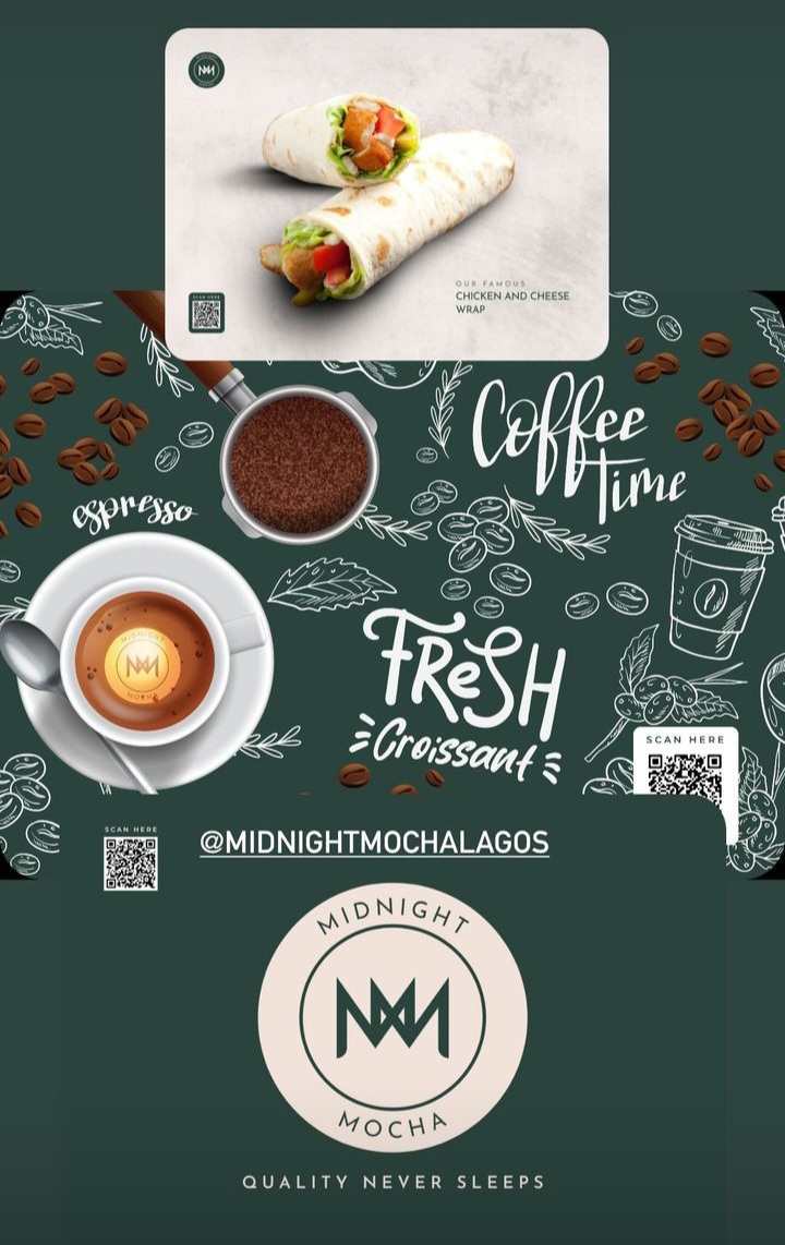 KiddwayaBuzz's tweet image. MidnightMocha Lagos is about to take over ☕️🫔🌯🥪
#Kiddwaya 
#MidnightMochaLagos
🌓🌓🌓🌓