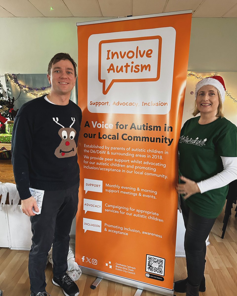 Delighted to call into @involve_d6_d6w #christmas party in #terenure this afternoon. Lovely to meet so many of the parents and children who have benefited from the extraordinary efforts of this parent-led voluntary organisation throughout the year. @FG_DBS