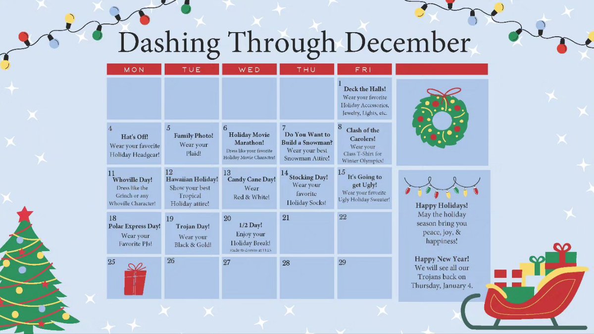MillingtonInte2's tweet photo. 🎄Callout for 12/11-15🎄
#MIS #MotivateInspireSucceed #DashingThroughDecember #GivingToOthers #TisTheSeason https://t.co/OdRldpzeky