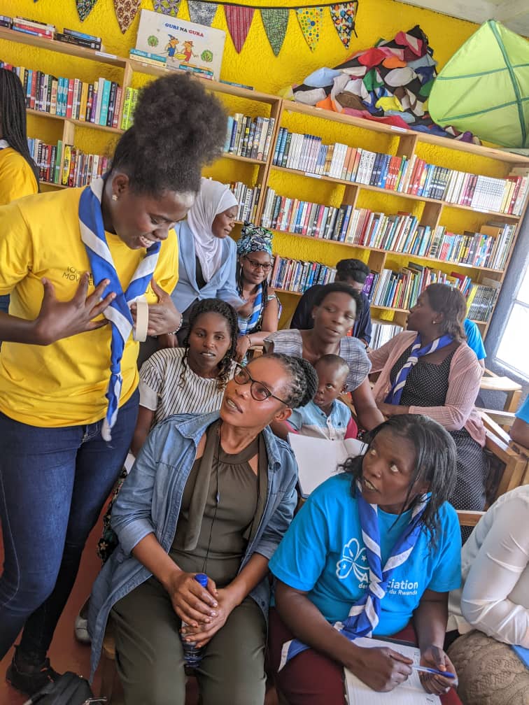 guidesrwanda's tweet photo. A warm welcome to the 104 new peer educators of the #FreeBeingMe program! We strongly believe that body confidence is critical especially to the girls'and young women 's lives!
@wagggsworld https://t.co/b5NGwNTc0m