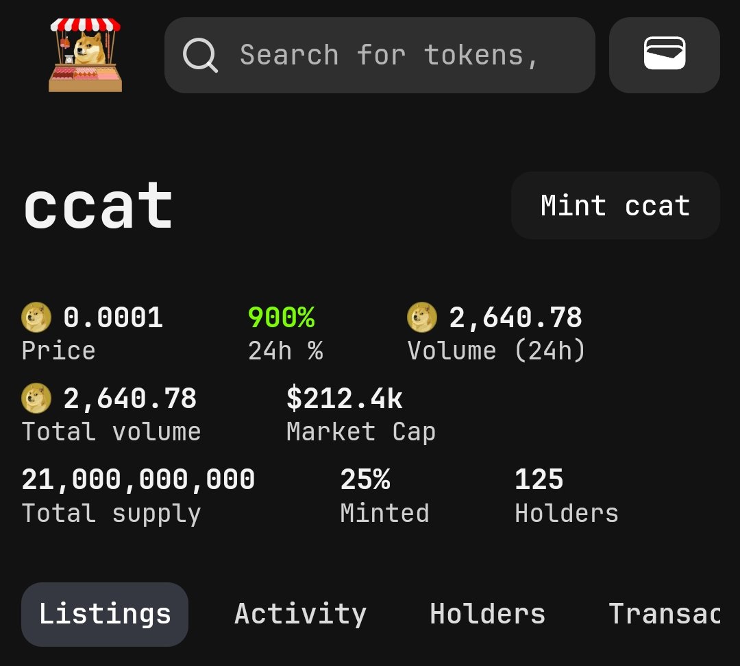 nebulaproject27's tweet photo. Do you need an alpha call? First cat token on the drc20 network, very interesting, dev really intends to build the project, there was a mint error earlier, dev reversed my lost doge, go mint or buy now $CCAT

{"p": "drc-20", "op": "mint", "tick": "ccat", "amt": "525000"}

https://t.co/3mJgYTUyLP

https://t.co/KovZyw8OL9

https://t.co/XRePVxVBEQ

https://t.co/dp8vAdUDJU

#ccat #doge #dogi #dubi #pepe #drc #drc20 #BRC20铭文 #BRC20币 #BRC100