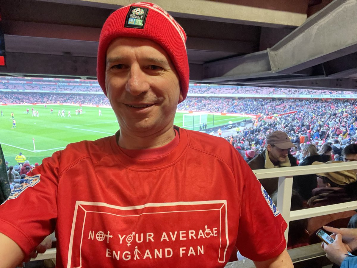 NYAEnglandFan's tweet photo. Great to be a part of the record-breaking #WSL crowd at the #Emirates Stadium for #Arsenal v #Chelsea and to see #England stars #Mead #Russo #Carter #Wubben-Moy #Charles #Kirby #James, plus the likes of #Kerr #Foord #Catley #McCabe #Cuthbert #Ilestedt etc https://t.co/iZDAj8foga