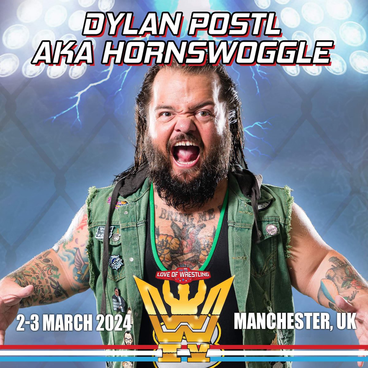ftlowrestling's tweet image. Guest Announcement 

Dylan 'Swoggle' Postl 

Joining us for #ForTheLoveofWrestling IV next March is former #WWE star and Cruiserweight Champion @DylanPostl 

From helping Fit Finlay to being a McMahon, #Swoggle has an incredible career

Tickets available shortly 

#ComicCon