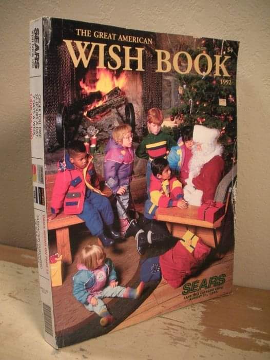 Kids today will never know the power of the Wish book!! #HolidaysAreComing ♥