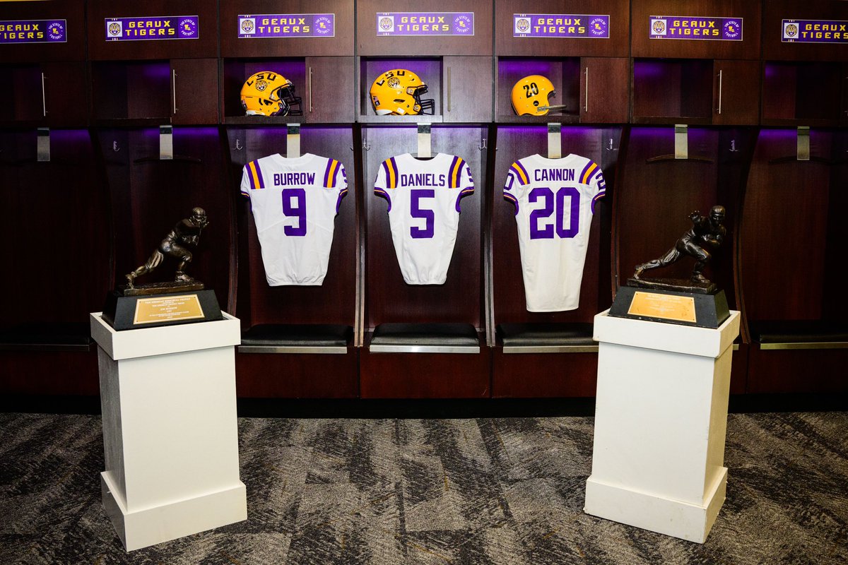 Another Heisman Trophy to join Cannon and Burrow