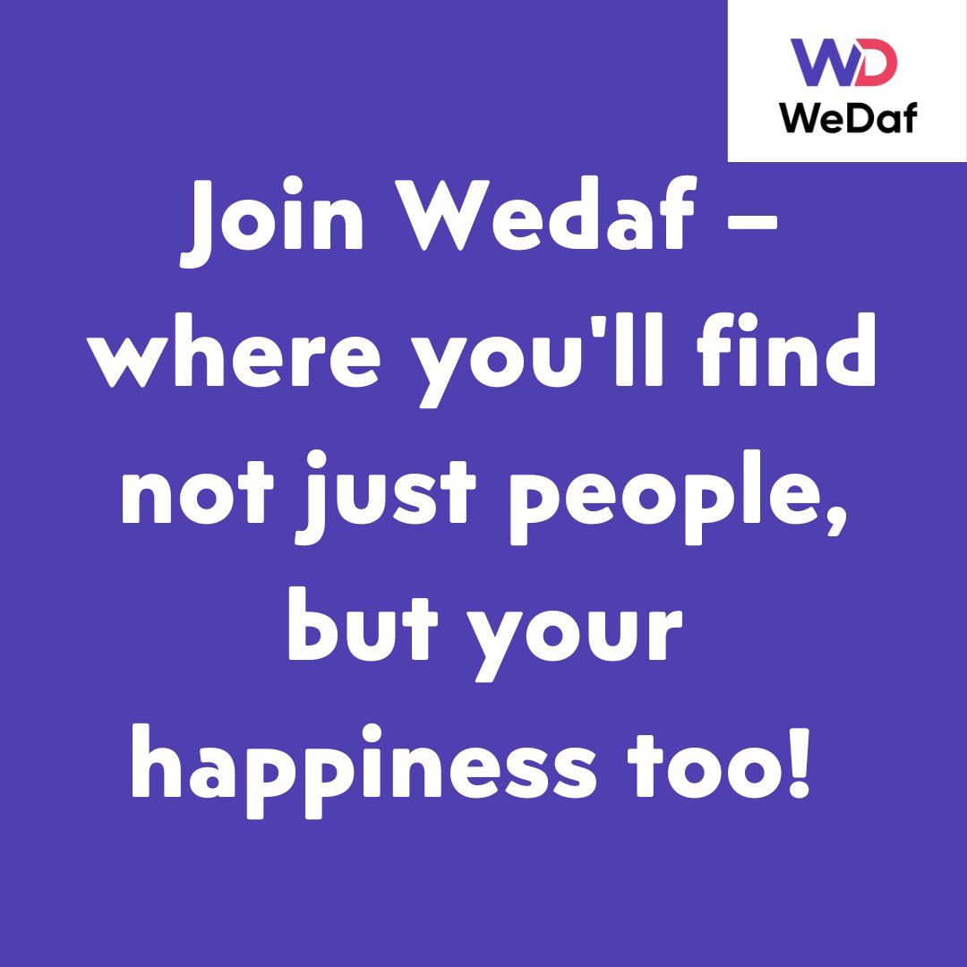 🚀 Join Wedaf – where you'll find not just people, but your happiness too! 

🌟 Besides, who said winter has to be about viruses and snowstorms when you can warm your heart with new connections? 

#WinterConnections #WedafMagic