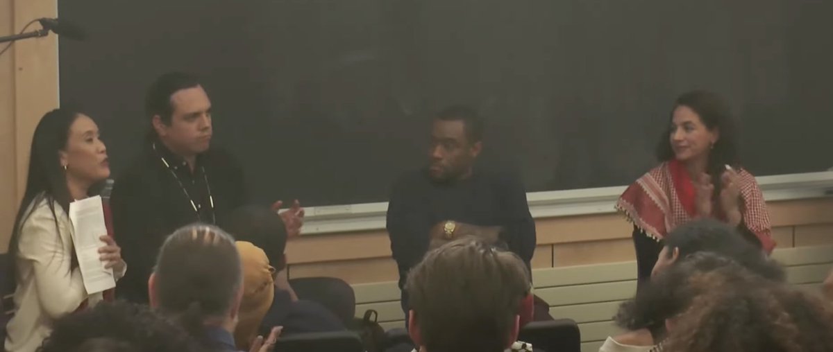 Salve for the soul ❤️‍🩹 If you need a break, make sure to listen to this beautiful and brilliant teach-in about anti-colonialism, solidarity, and movement with @4noura @marclamonthill @nickwestes, moderated by @schanmalik prefaced by @ProfessorCrunk youtube.com/watch?v=TRQXuQ…