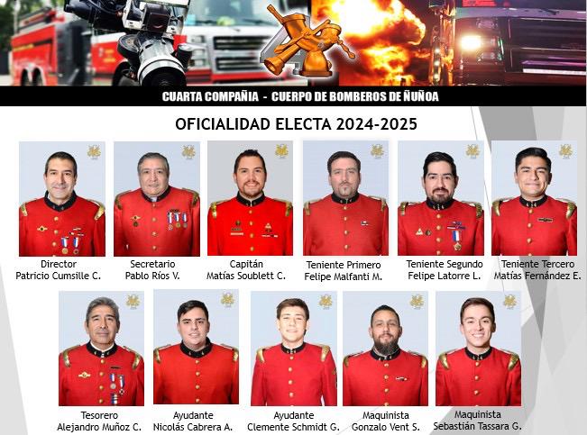 Hoy Domingo, celebramos las elecciones de Oficiales Generales y Oficiales de Compañia. Con pasión y compromiso, continuaremos trabajando por nuestra comunidad. 

¡Felicidades y éxitos a nuestros líderes! 💪🔥 

#BomberosÑuñoa #Servir #ñuñoa #estamosalerta #hazmat