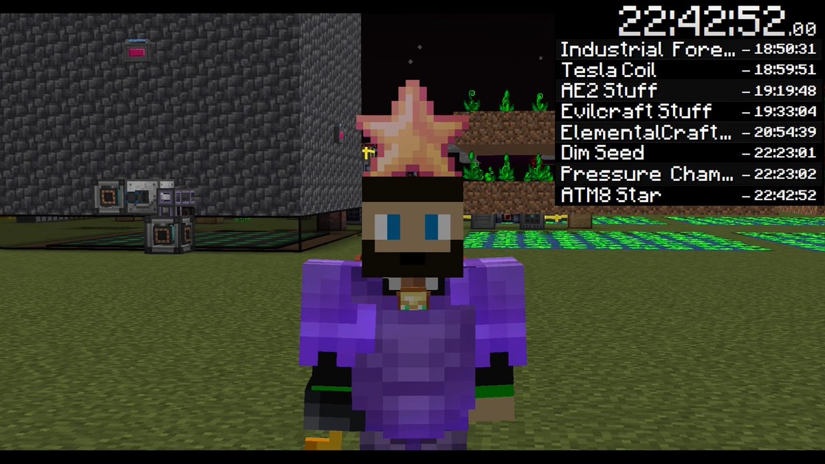 IT IS FINISHED! 

The new record for the <a href="/AllTheMods/">AllTheMods</a> 8 Star Speedrun  is 22h42min.🥳🥳🥳

That completes my ATM8 journey! Thank you for everyone that joined in! 😊