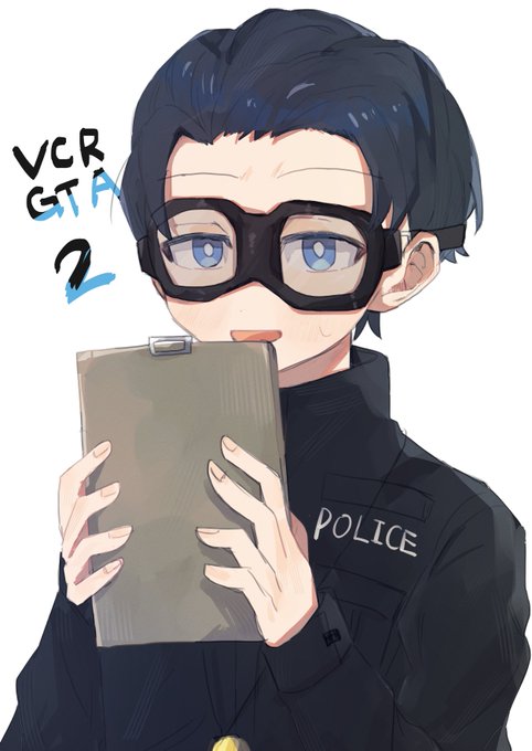 「glasses hair slicked back」 illustration images(Latest)