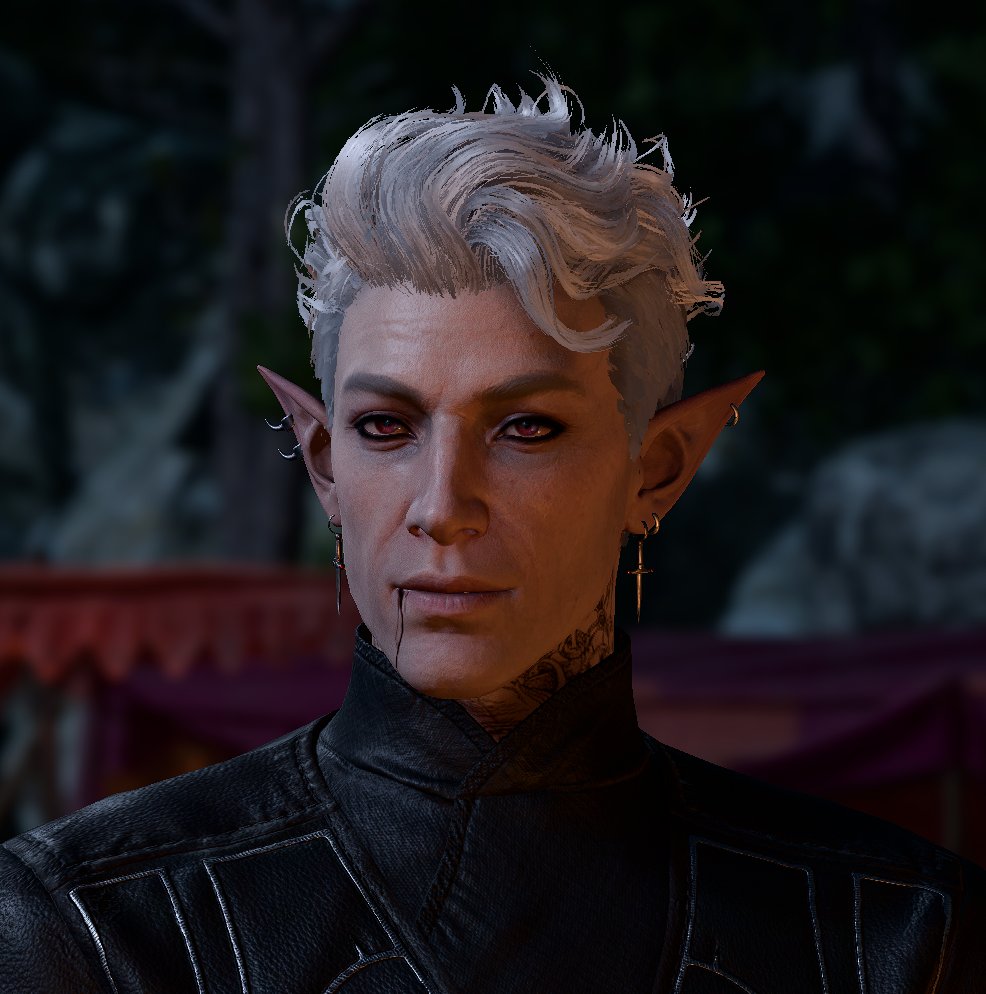 CaprisunPrince's tweet image. I turned Astarion into Altstarion in one of my many playthroughs just cause and uhhhhhhhhhhhhhhhhhhhh....