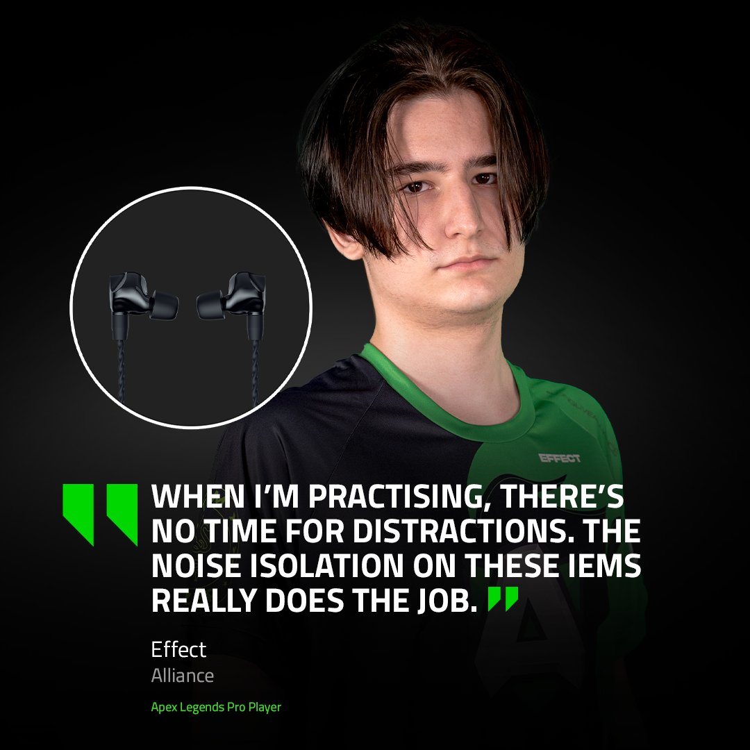 Designed for maximum comfort, versatility, and noise isolation, the Razer Moray has become an integral part of <a href="/theAllianceGG/">Alliance</a>'s loadout. See why our IEMs have become the pick for pros: rzr.to/moray