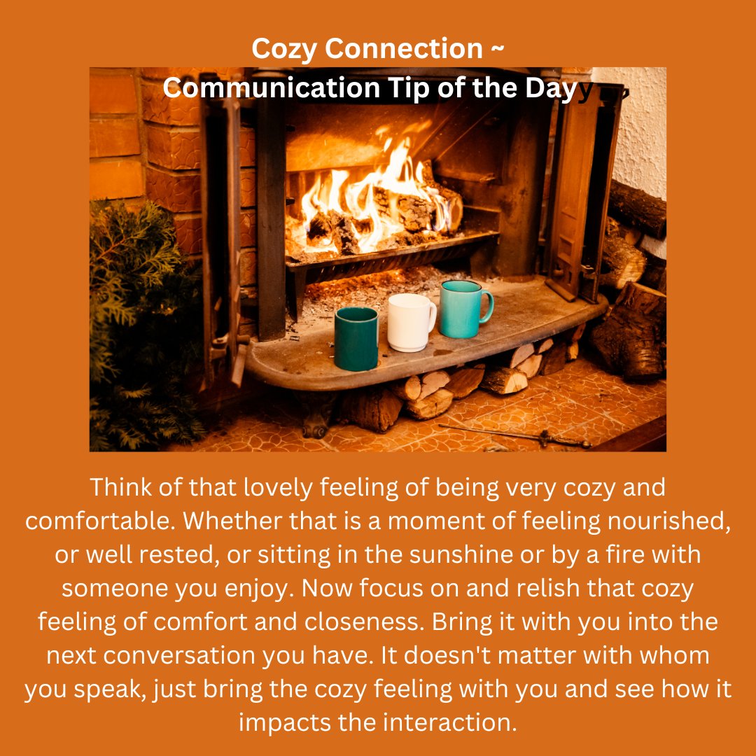 A warm tip for communicating today. Wishing you lovely connections.
#communicationtips #communication #nonviolentcommunication #relationships #relationshiphelp #compassionatecommunication #livecompassion #communicationtraining