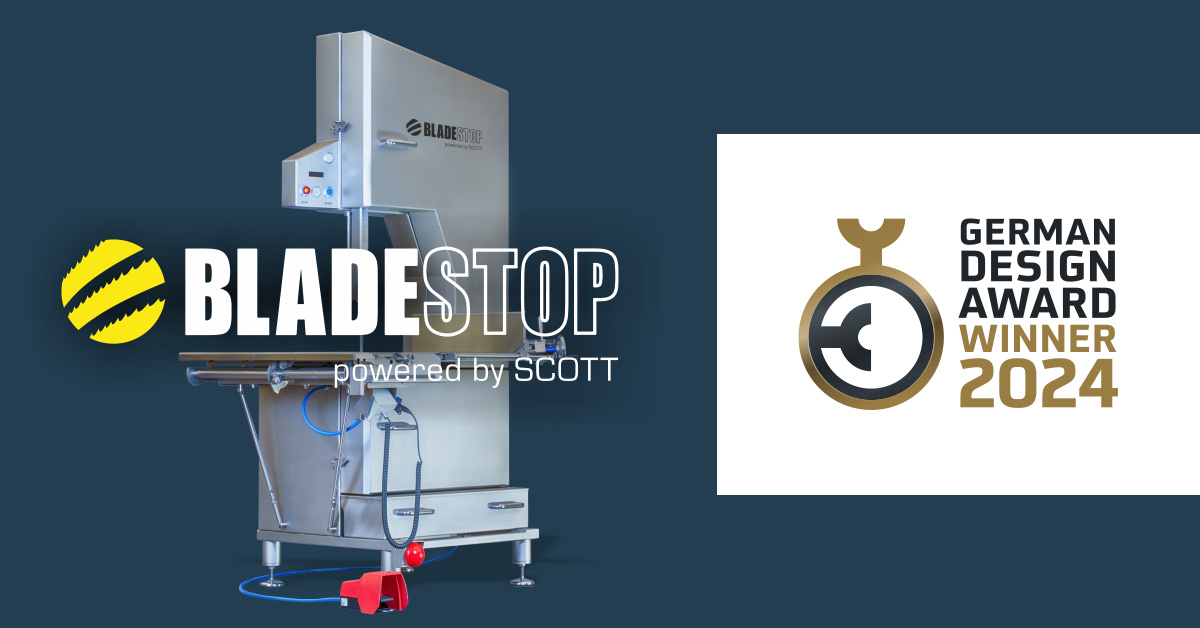 We are proud to announce that our #BladeStop safety #bandsaws have been awarded the German Design Award for Excellent Product Design - Industry. This is a true testament to the dedication and efforts of our global team to deliver the best solution for bandsaw safety on the market