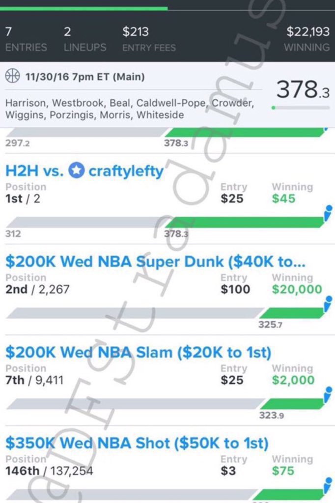 DFStradamus's tweet photo. MAJOR FANDUEL BLOWOUT

I’m offering my FANDUEL NFL, FANDUEL NBA, FANDUEL PGA, &amp; FANDUEL NASCAR COMBO until each season ends + my personal bankroll strategy/system…

🟨🟧🟦🟩
ONLY $15 for EVERYTHING FOR THE YEAR. 

Pictured: my favorite hits!

👀👀Here’s why I’m doing this: https://t.co/8J2087y6Oi