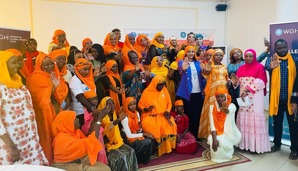 <a href="/NigerWgh/">Women in Global Health Niger</a> au cœur de la lutte contre les VBG! Tous et toutes engagé.e.s ➡️ Stop VBG #Santé #Niger 
Vive le leadership feminin dans le domaine de la santé!
#womeningh 
#WGH
#16JoursActivisme2023
#OrangezLeNiger
#AJFSR
#CNJFL
#LigueNigerienne
#WghNiger
#FeministesNigeriennes
