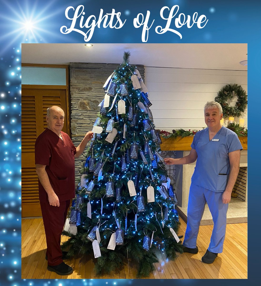 Don’t forget to return the Lights of Love tag that you received in the post! 💡
Our wonderful doctors and nurses have been filling up our Christmas trees with your tags/messages which look beautiful❤️
 Get a Lights of Love Card and Tag here: foylehospice.com/product/lights…

#lightsoflove