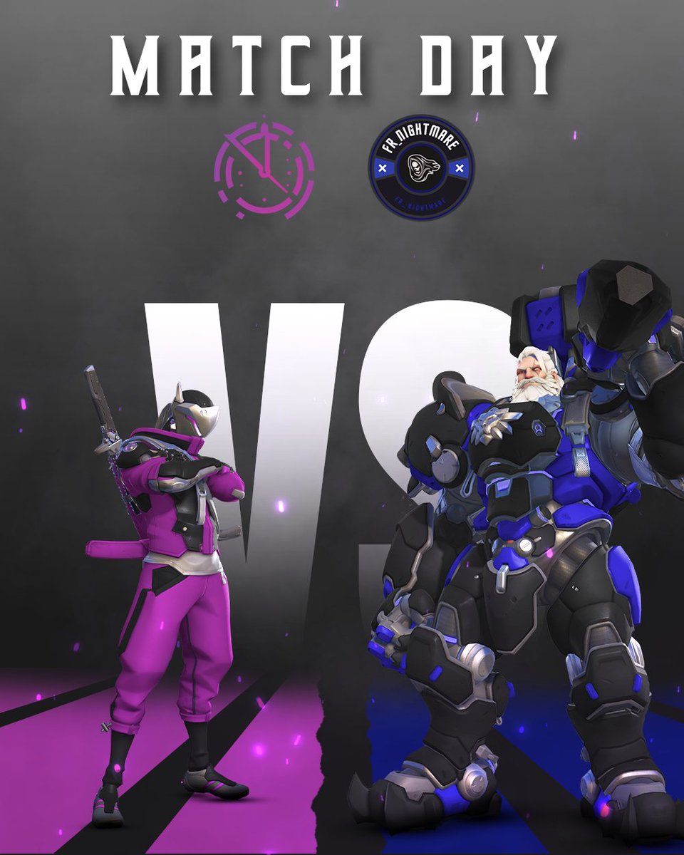 💥 Jour De Match !

Aujourd'hui notre équipe affronte FR Nightmare pour ce troisième match de poule du <a href="/PlayAllForOneFR/">Overwatch AllForOne France</a> !

#LastMinute ⌚ #EnRetard