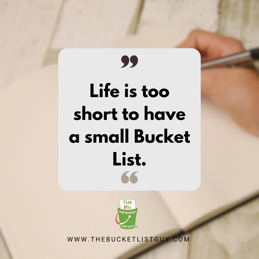 The Bucket List Guy tweet media