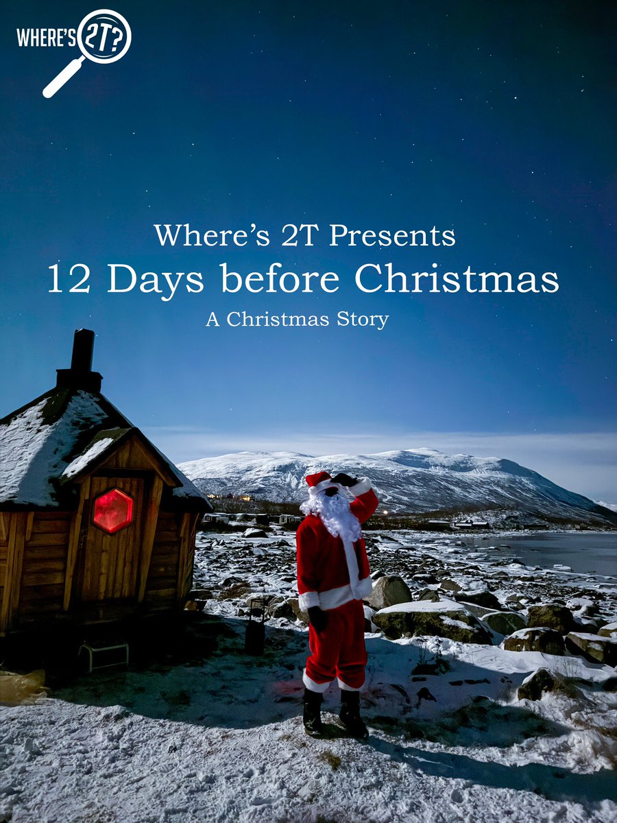 wheres2t's tweet photo. Where’s 2T Presents: 12 Days before Christmas 🎅🏿🎄❄️

A Christmas Story. 

Follow us on Santa’s journey before the big day! Prize to be won 🎁 https://t.co/wD4ebx4zq9