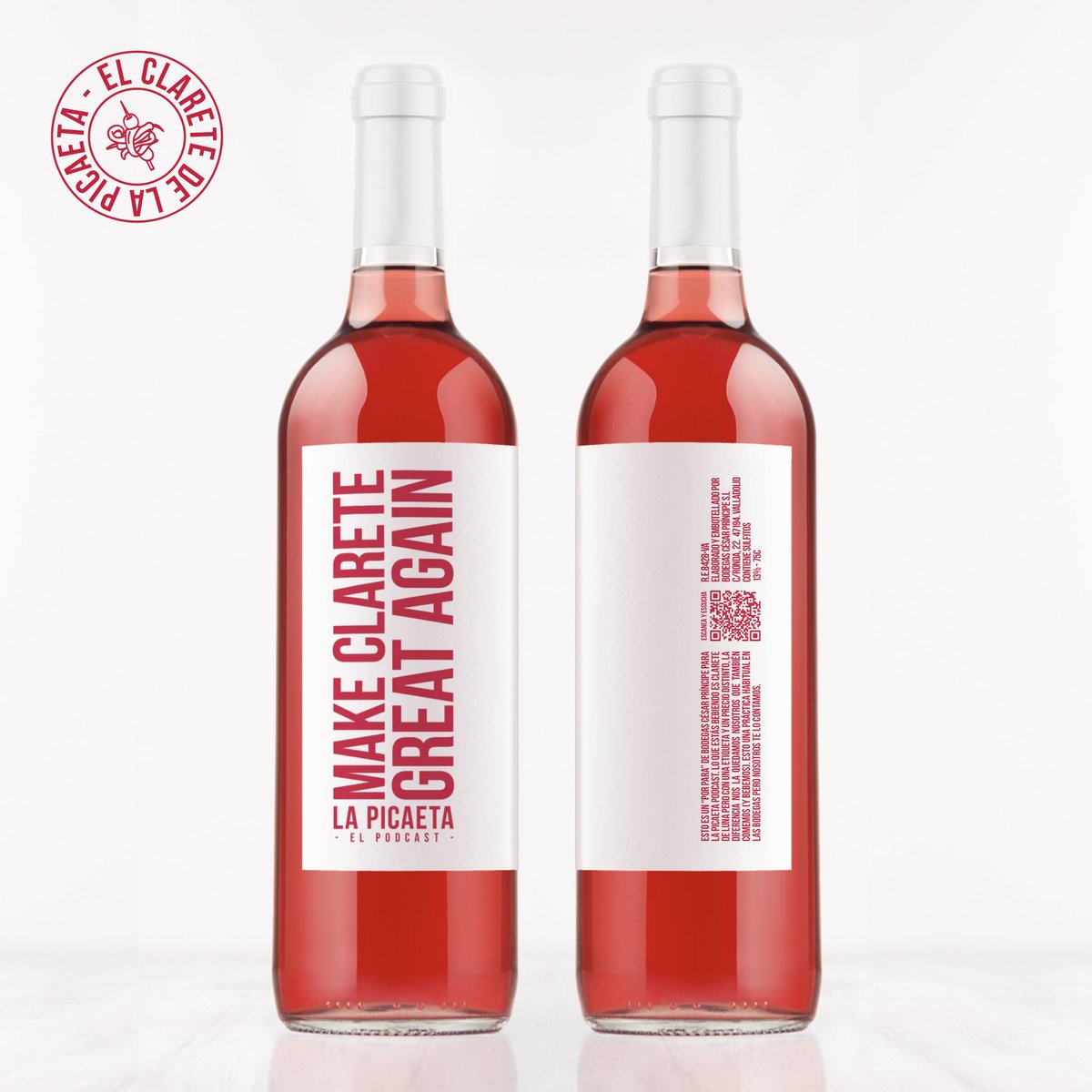 🚨 BREAKING NEWS 🚨
Ya está a la venta MAKE CLARETE GREAT AGAIN!!!

El vino que no sabías que querías, pero  que después de verlo, no vas a saber pasar las navidades sin él.

Gracias a <a href="/ClareteMaker/">JuanPrincipe</a> por hacerlo y a <a href="/elretrogusto/">Ana - El retro 🍷🍺</a> por venderlo.

Cómpralo en picaeta.com/vino