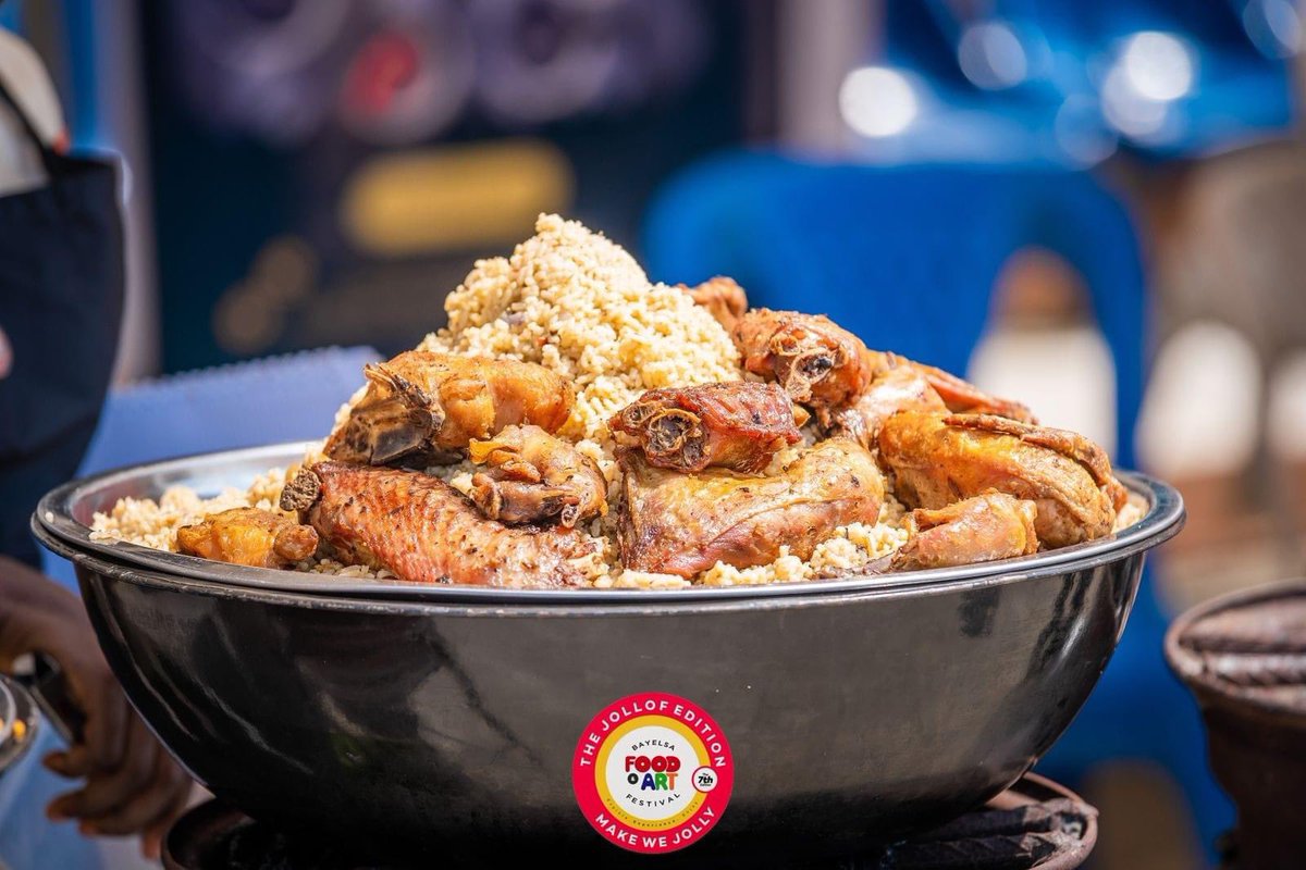 1Porbenihere's tweet photo. Finale of the Bayelsa Food and Art Festival is underway.
#Porbenihere #your_strategist #BFAF2023 #makewejolly #jollofedition https://t.co/1vFm1MzED9