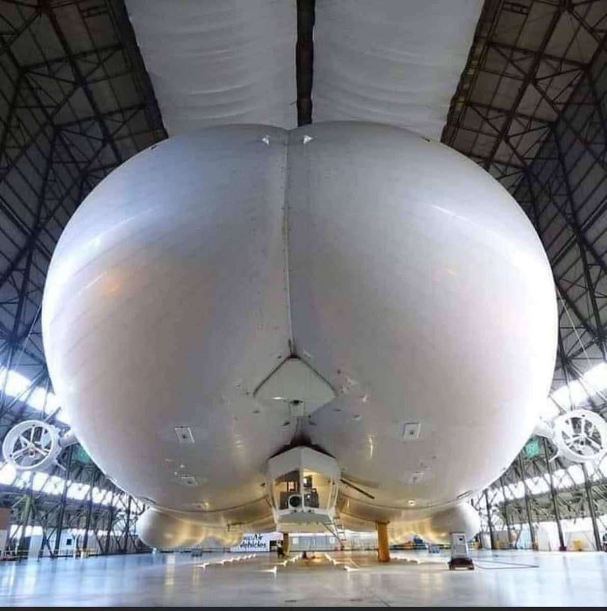 This is the Airlander 10, a hybrid airship!

Only a pitiful, frustrated white male would sexualize this