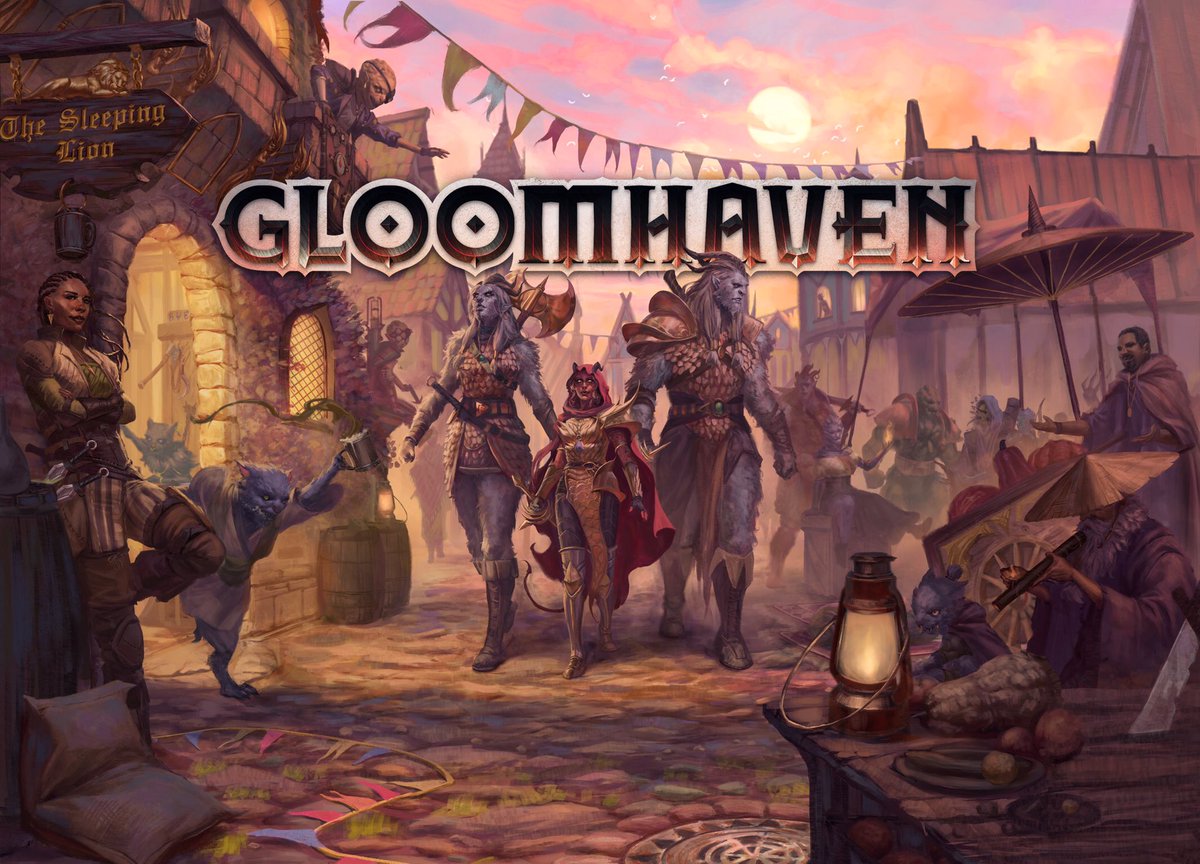 Cover art for Gloomhaven second edition . . . . #gloomhaven #digitalart #art #conceptart #characterart #boardgame #cardgame #boardgameart #commission #fantasyart #fantasy #tabletopgames #tabletop