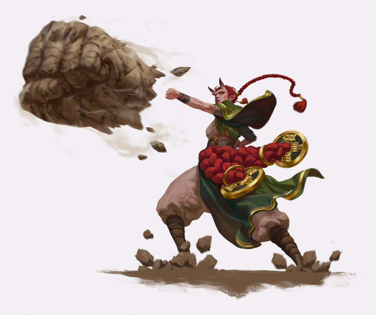 Oni earthbender for Loot Tavern
.
.
.
.
.
.
#earthbender #digitalart #art #conceptart #characterart #characterdesign #boardgame #cardgame #kickstarter #boardgameart #commission #fantasyart #fantasy #tabletopgames #tabletop